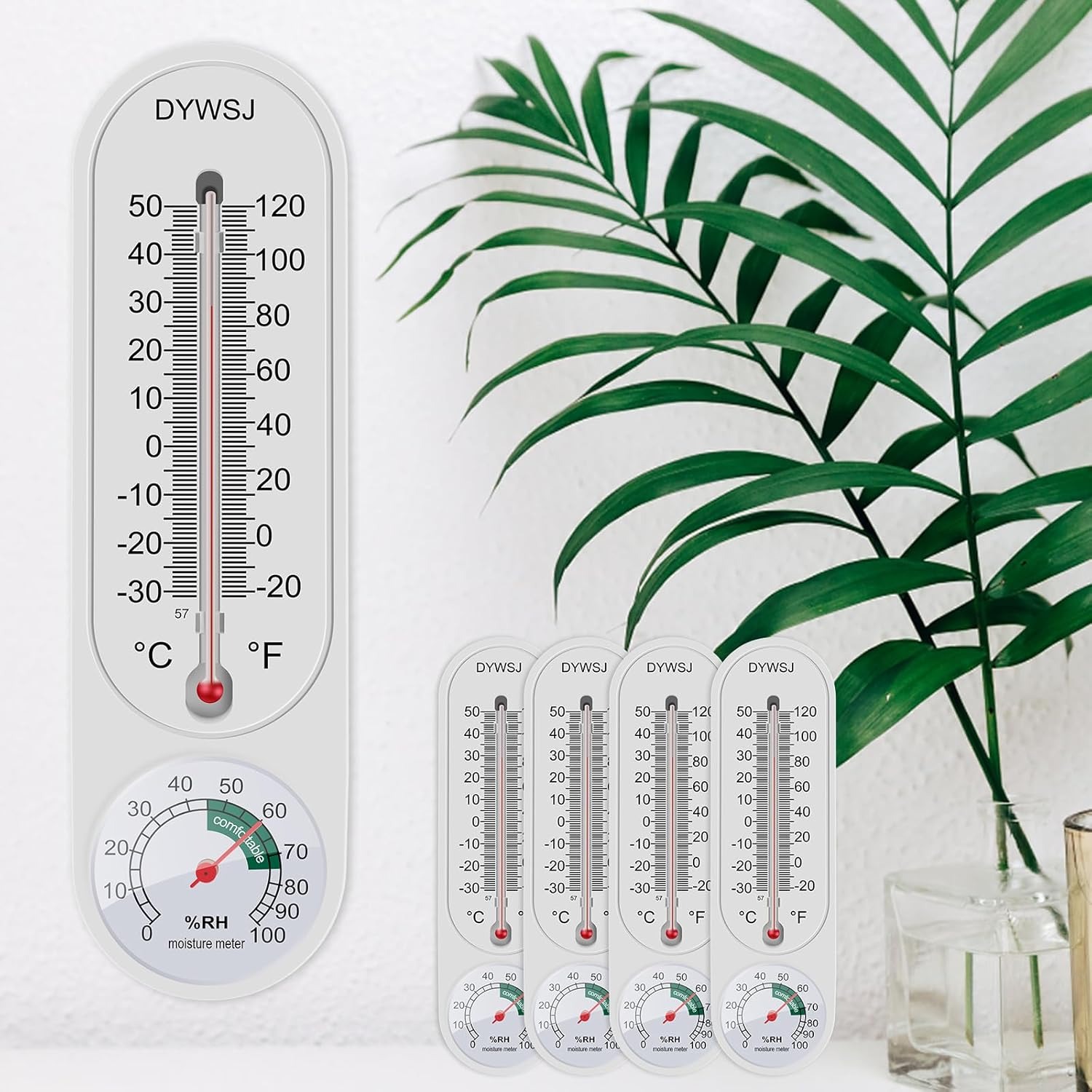 Garden Weather Station - Dış Mekan/İç Mekan Termometresi Higrometre Nem