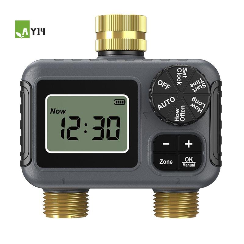 Smart Garden Water Timer - AY14 - Çift Çıkışlı Otomatik Sulama