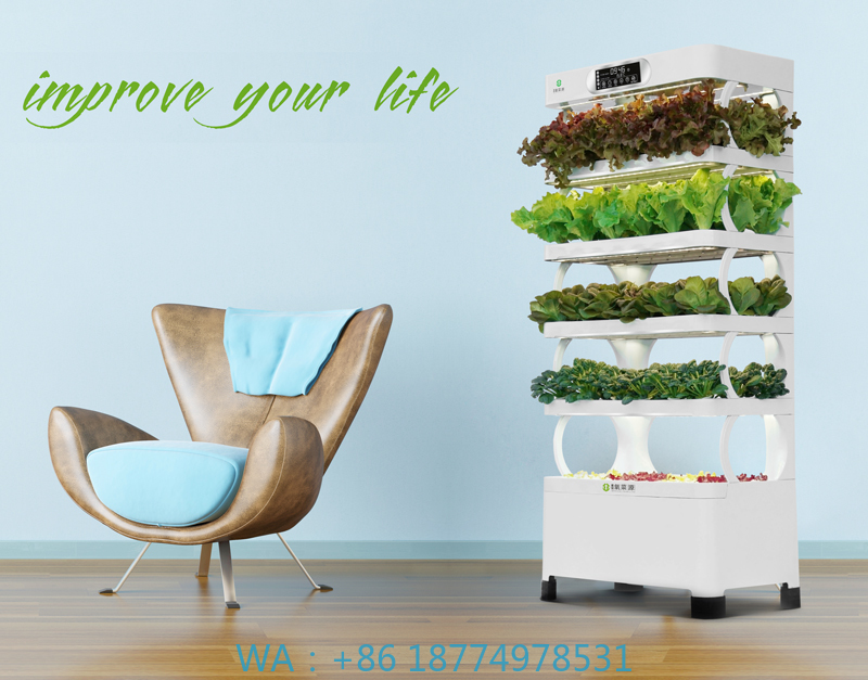 Smart Garden Vertical Planter - Dikey Sera Komple Hidroponik Sistem İç