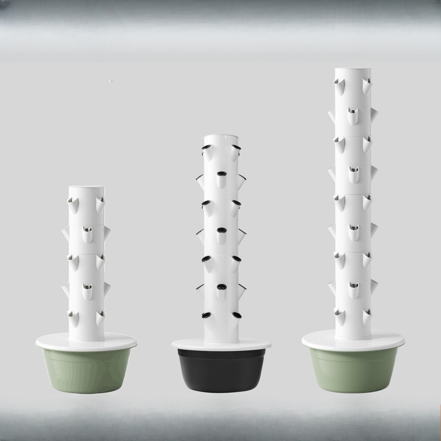 Smart Garden Vertical Planter - 1 Adet Akıllı Dikey Hidroponik Kule