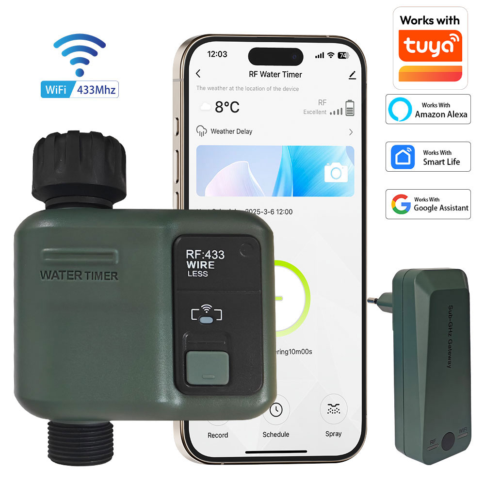 Smart Garden Sphagnum Moss - WIFI Akıllı Bahçe Sulama Zamanlayıcısı Otomatik