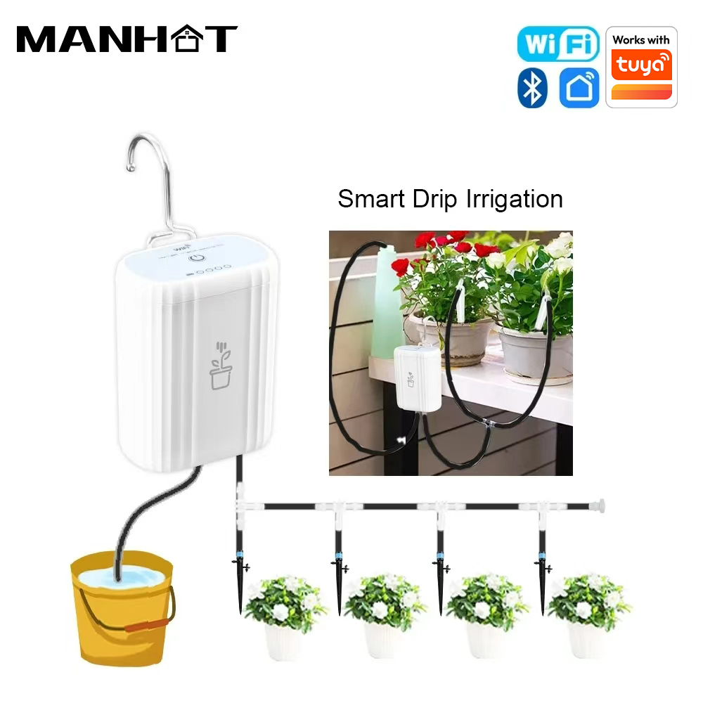 Smart Garden Home Assistant - MANHOT WiFi Akıllı Sulama Pompası Şarj