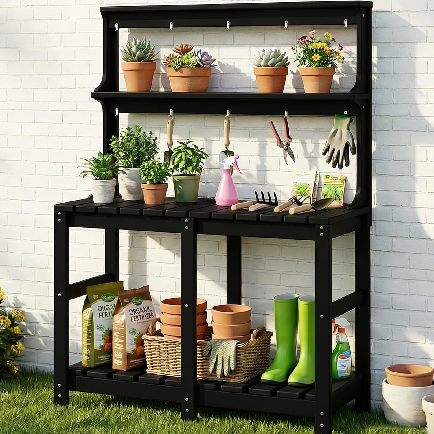 Garden Weather Station - Her Hava Koşuluna Uygun HDPE Saksı