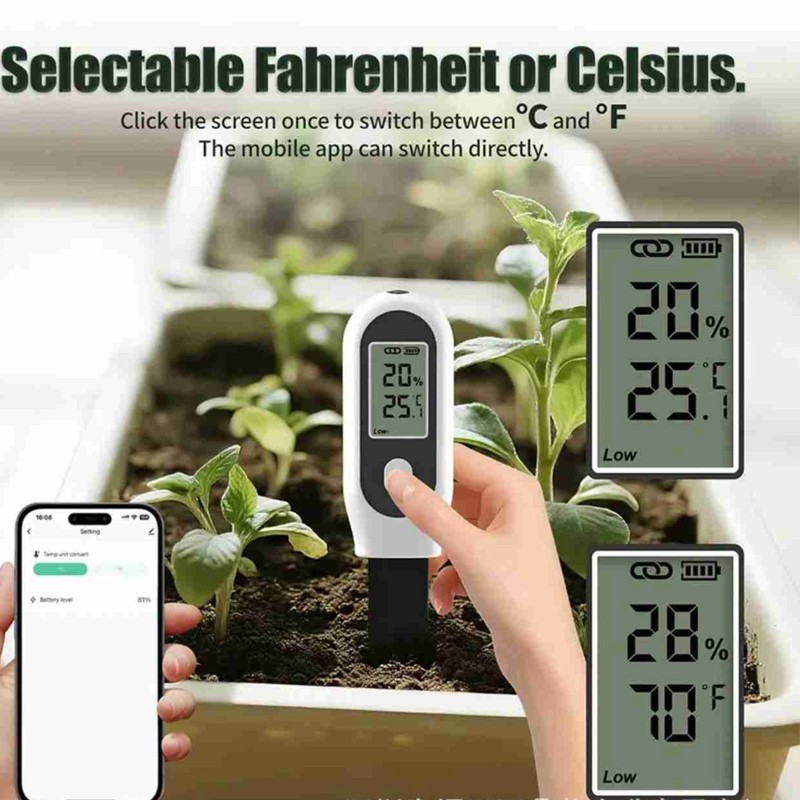 Smart Garden Home Assistant - ABYN-Smart For Tuya Toprak Nem Sensörü