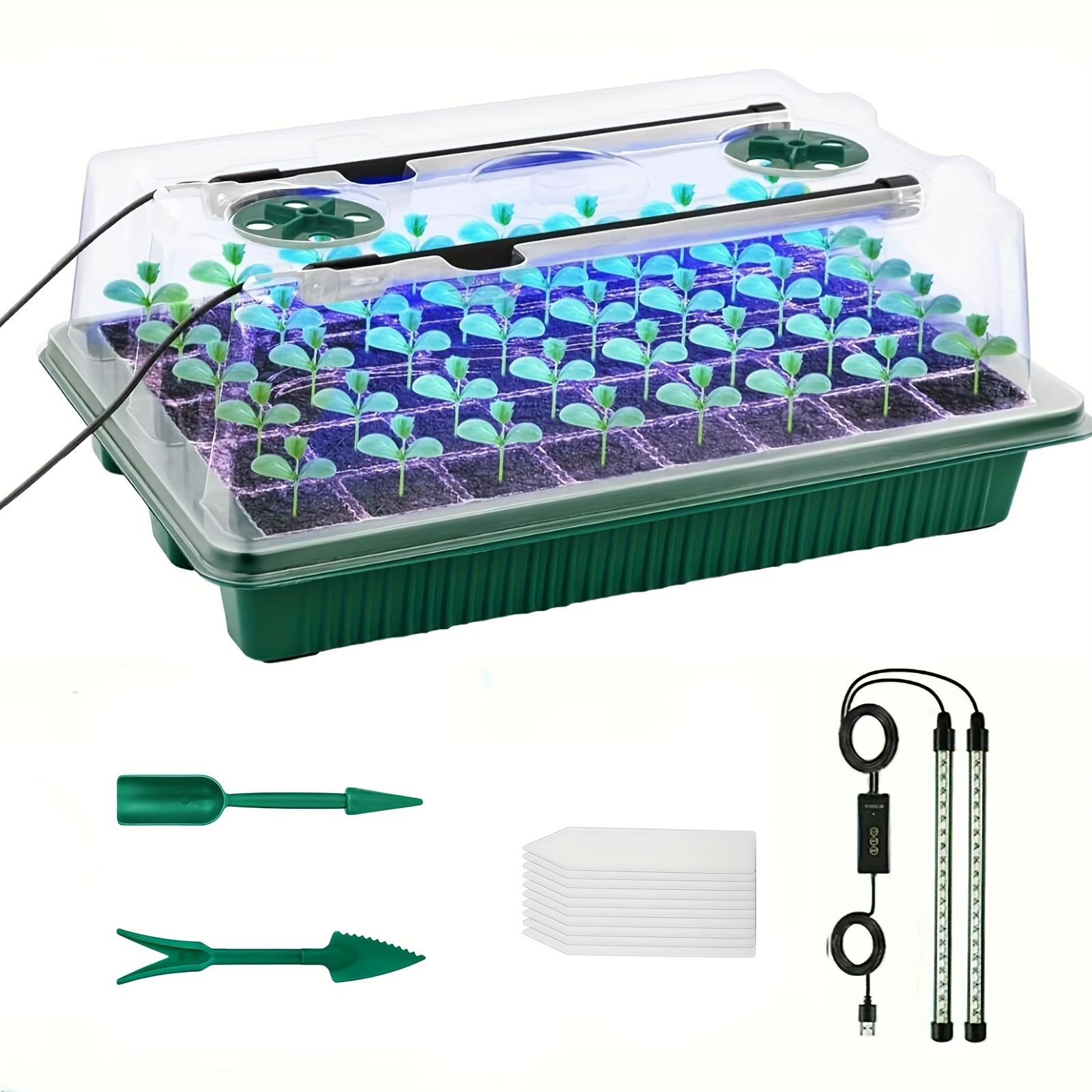 Smart Gardening - Yüksek Kubbeli Çimlendirme Kiti ile Tohum