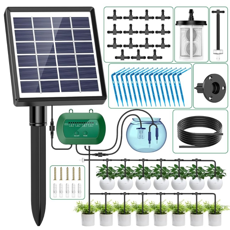 Smart Garden Click And Grow - Güneş Akıllı Sulama Kiti 6V 2W