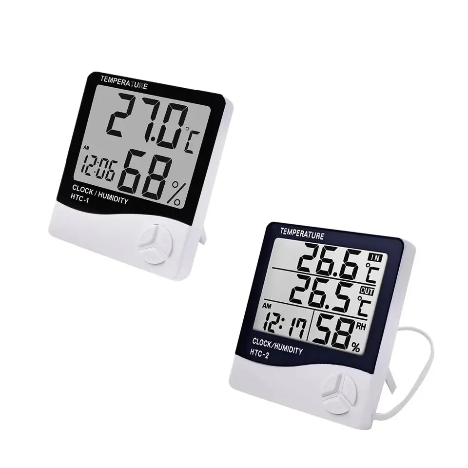 Garden Weather Station - Kapalı LCD Dijital Termometre ve Higrometre