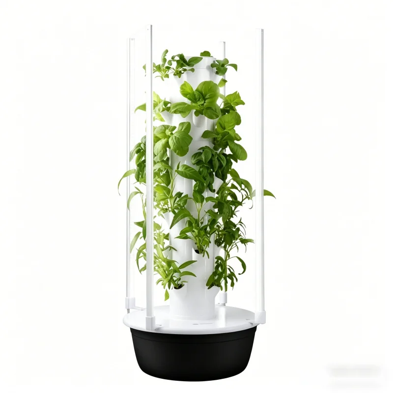 Smart Garden Indoor - SpaceTree Dikey Hidroponik Kule Akıllı Sebze