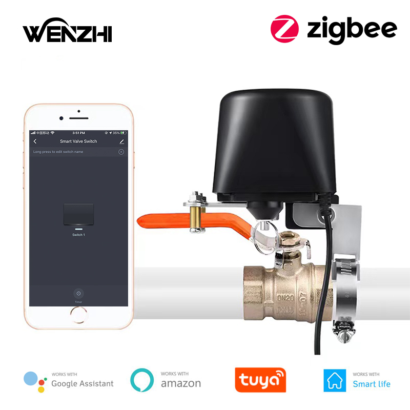 Smart Garden Zigbee - ZigBee Su/Gaz Vanası Uzaktan Kumanda Sistemi