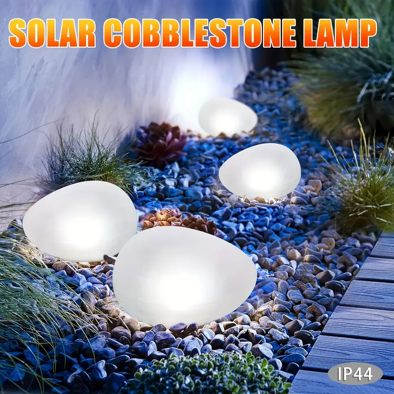 Smart Garden Solar Lights - 1/2Pack Güneş Çakıl Işıkları – Bahçe/Veranda