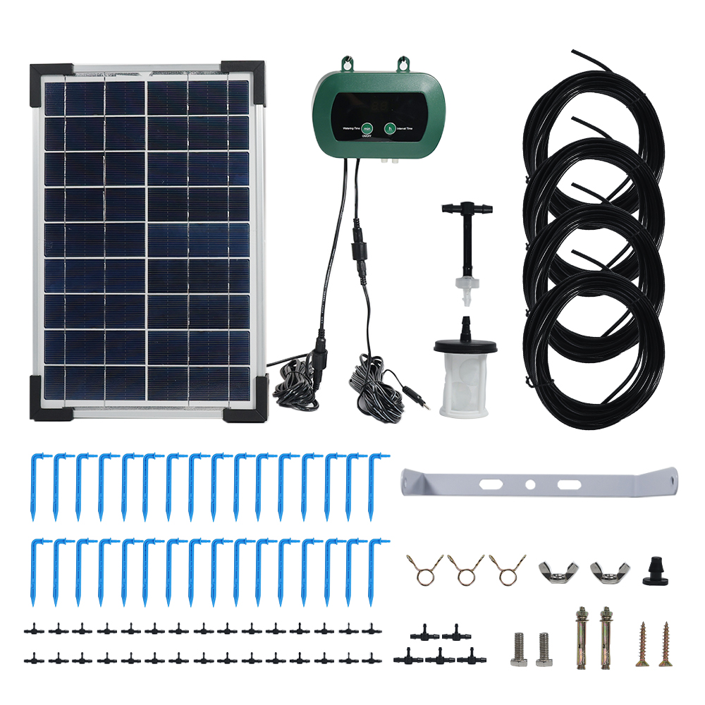Smart Gardening - Güneş Enerjili Hidroponik Ekipmanları Mikro Damla