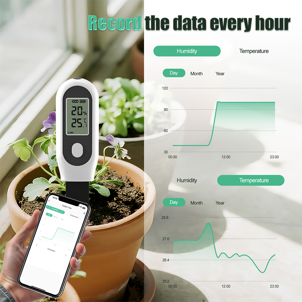 Smart Garden Home Assistant - Tuya Zigbee 3'ü 1 Arada Toprak