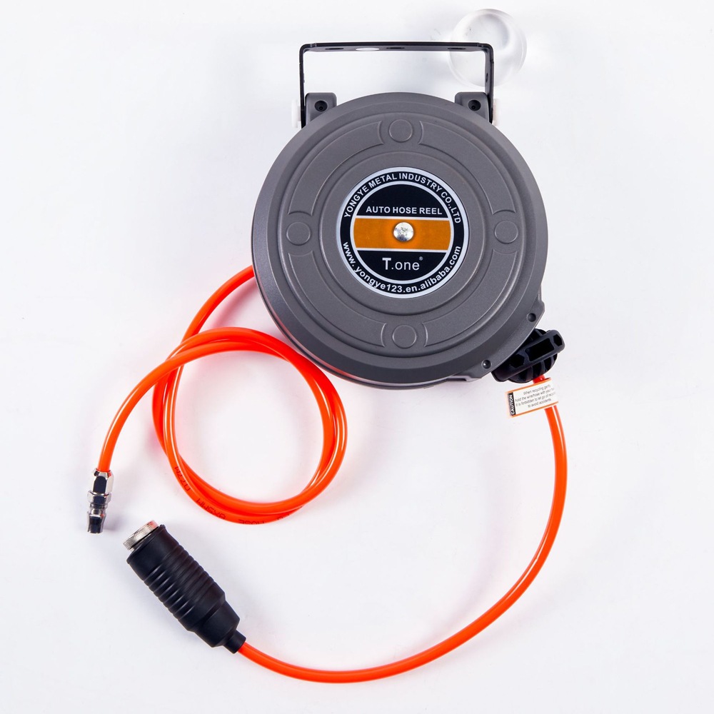 Smart Garden Hose Timer - 6mm Otomatik Geri Çekilebilir Hortum Makarası