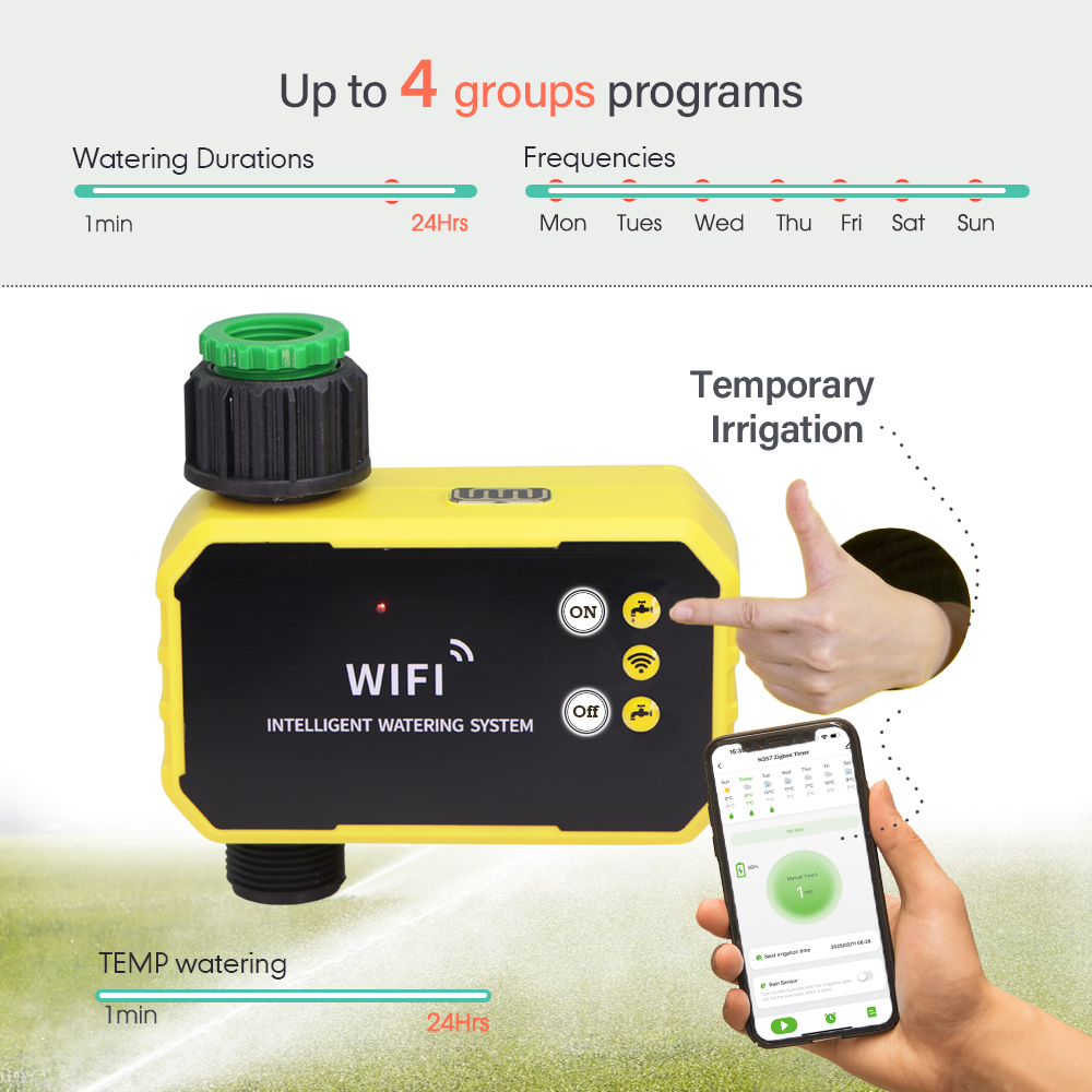 Zigbee Akıllı Sulama Zamanlayı - Smart Garden Zigbee incelemesi ve fiyatı