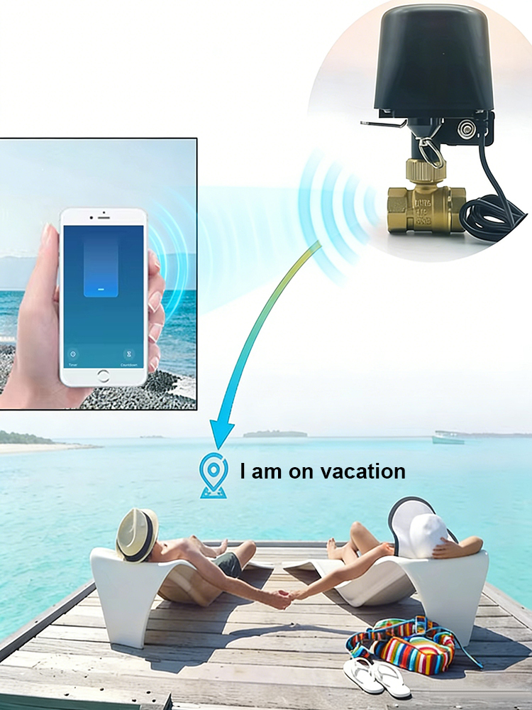 Tuya Akıllı Su Vanası ​   DN15 - Smart Garden Home Assistant incelemesi ve fiyatı