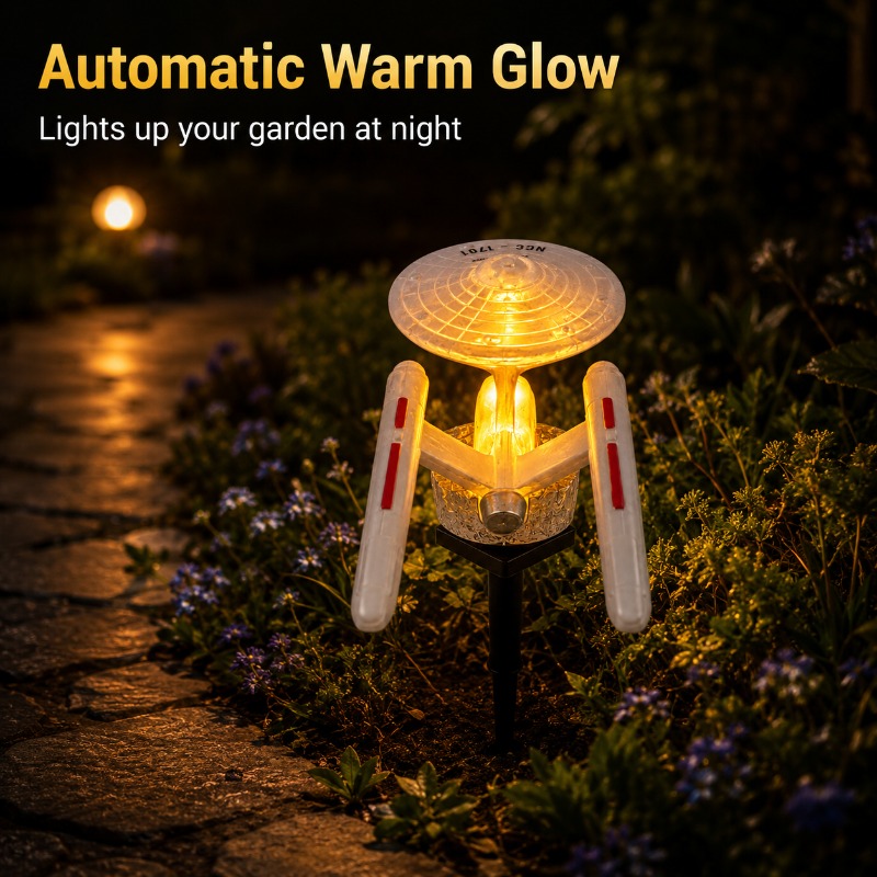 Star Trek USS Enterprise Solar - Smart Garden Lighting System incelemesi ve fiyatı