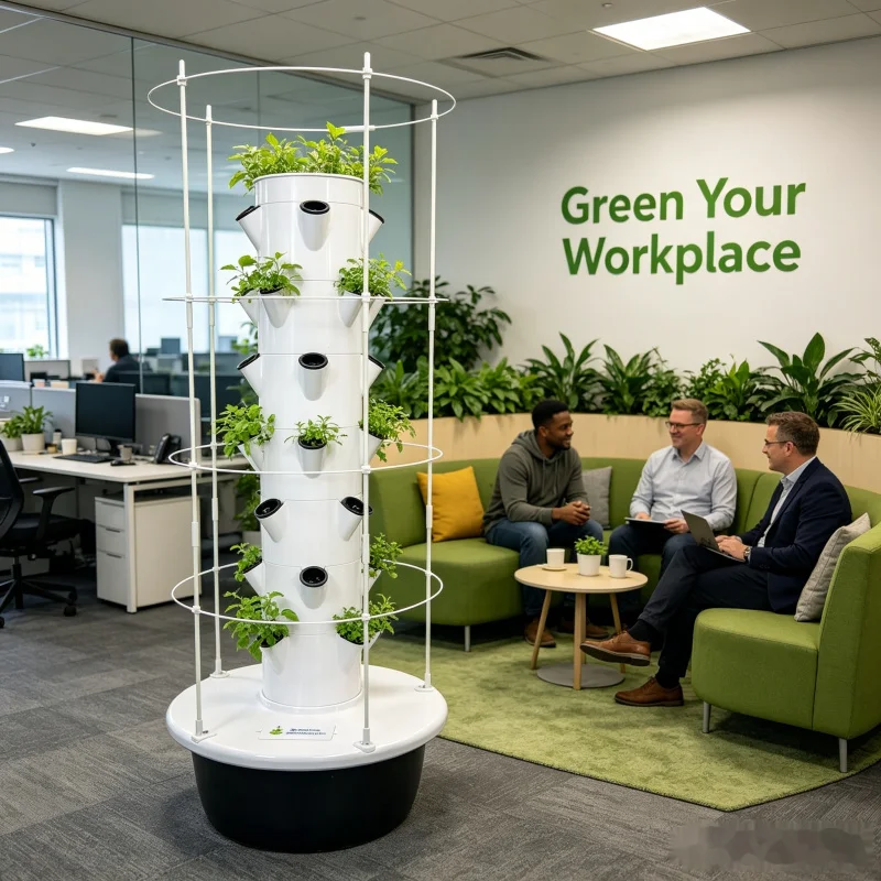 Spacetree Dikey Hidroponik Kul - Smart Garden Vertical Planter incelemesi ve fiyatı