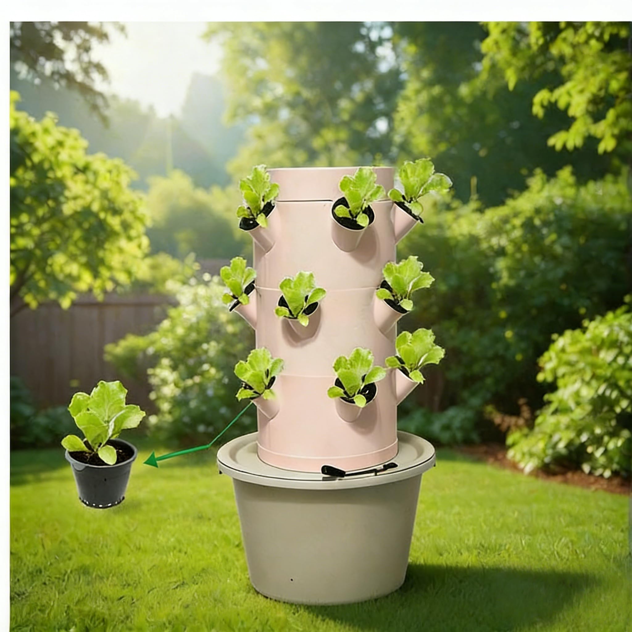 Dikey Hidroponik Yetiştirme Si - Smart Garden Vertical Planter incelemesi ve fiyatı