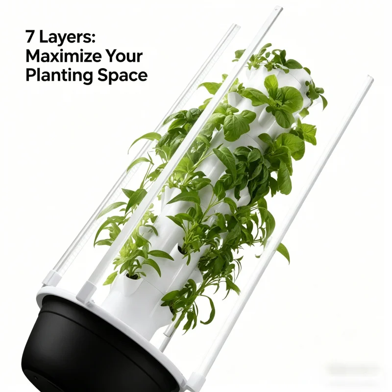 Spacetree 7 Katmanlı Dikey Hid - Smart Garden Vertical Planter incelemesi ve fiyatı
