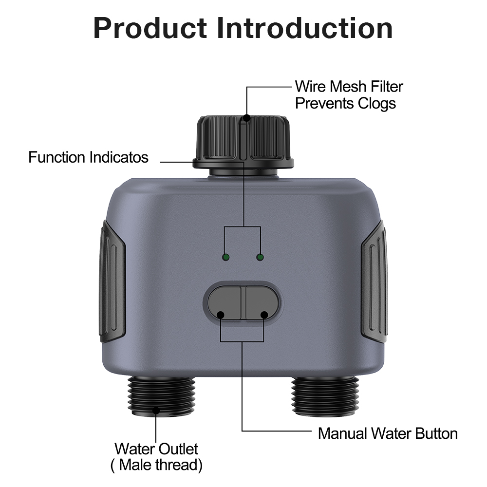Tuya Zigbee/Bluetooth Su Zaman - Smart Garden Zigbee incelemesi ve fiyatı