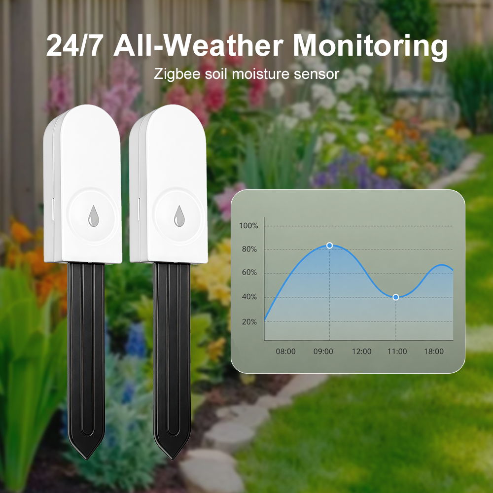 Zigbee 3.0 Toprak Nem Sensörü  - Smart Garden Zigbee incelemesi ve fiyatı
