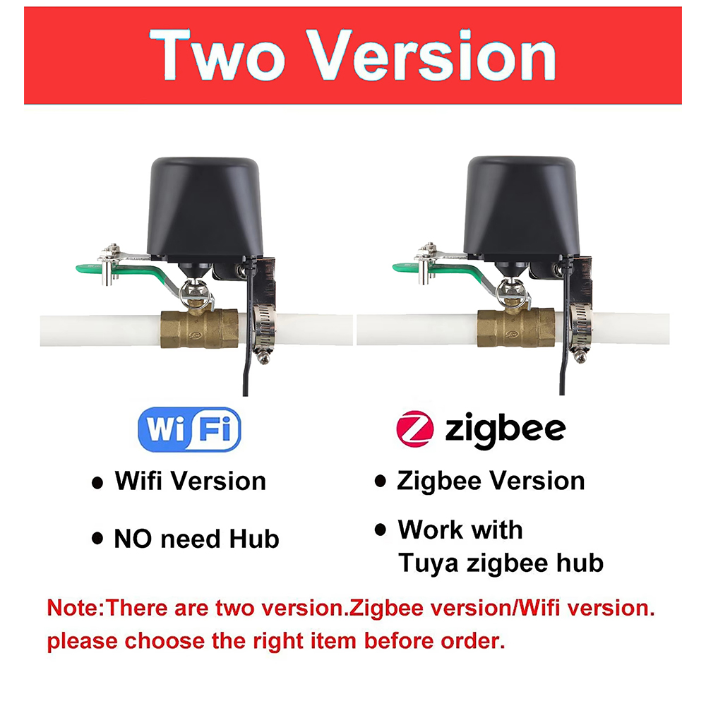 Tuya Zigbee veya Wifi Su Vanas - Smart Garden Zigbee incelemesi ve fiyatı