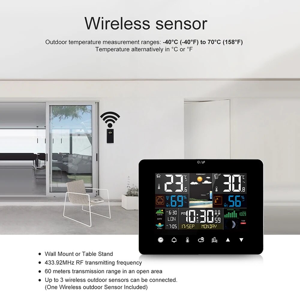 FJ3362G Hava İstasyonu Çalar S - Garden Weather Station incelemesi ve fiyatı