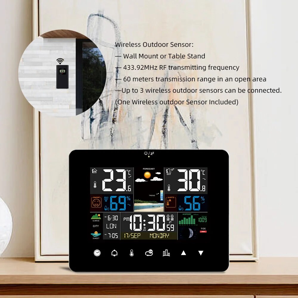 FJ3362G Hava İstasyonu Çalar S - Garden Weather Station incelemesi ve fiyatı