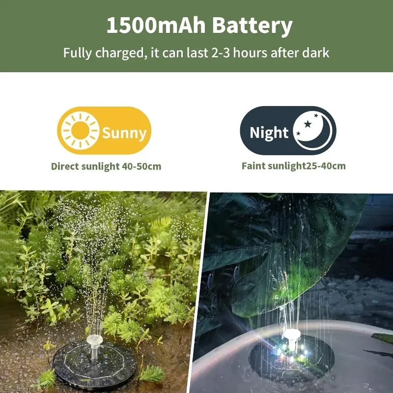 Çeşme ışık 7 renk LED ışık gün - Smart Garden Lighting System incelemesi ve fiyatı