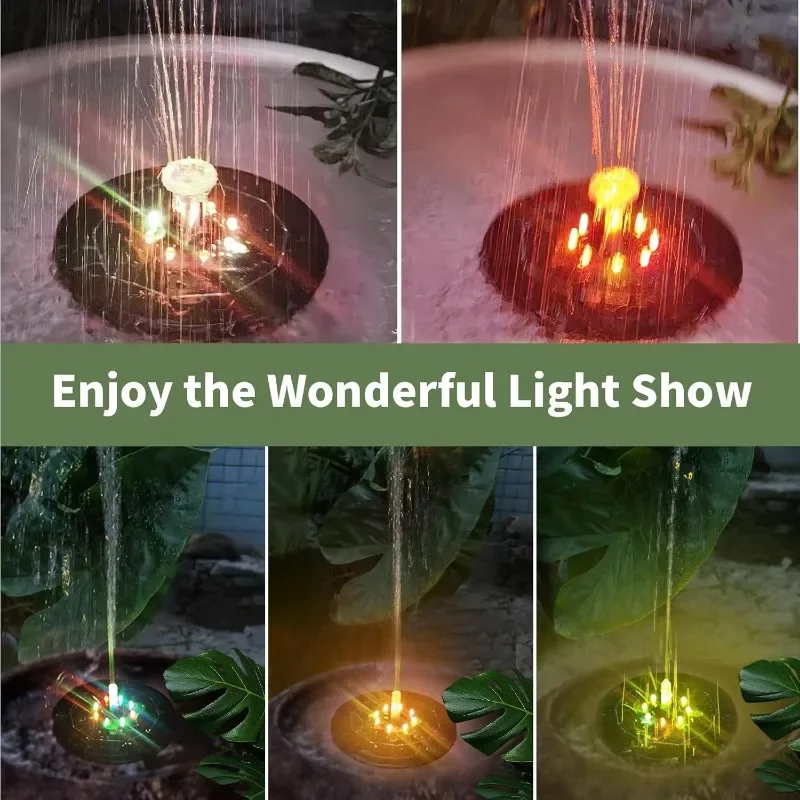 Çeşme ışık 7 renk LED ışık gün - Smart Garden Lighting System incelemesi ve fiyatı