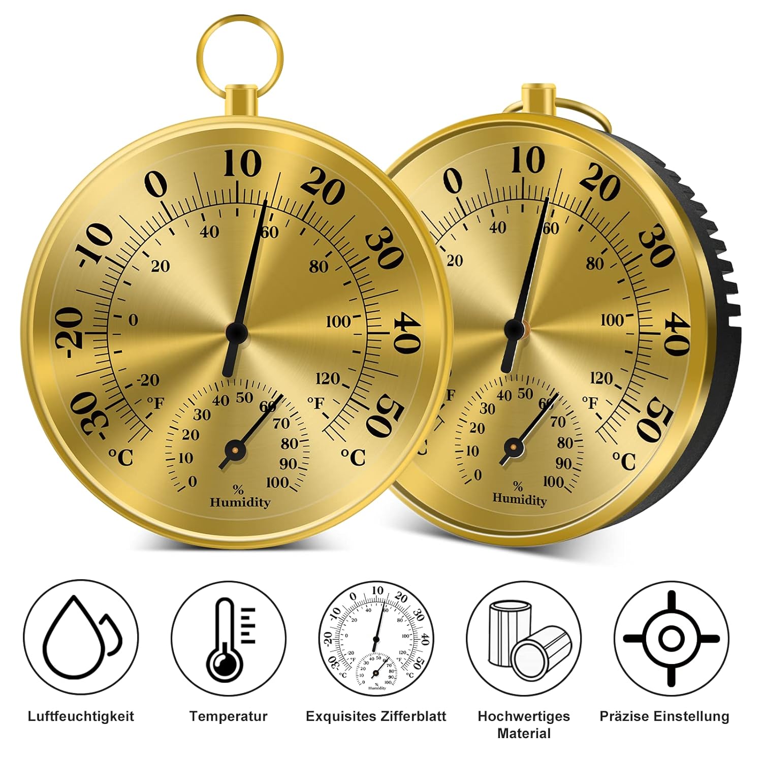10 CM Duvar Termometre Higrome - Garden Weather Station incelemesi ve fiyatı