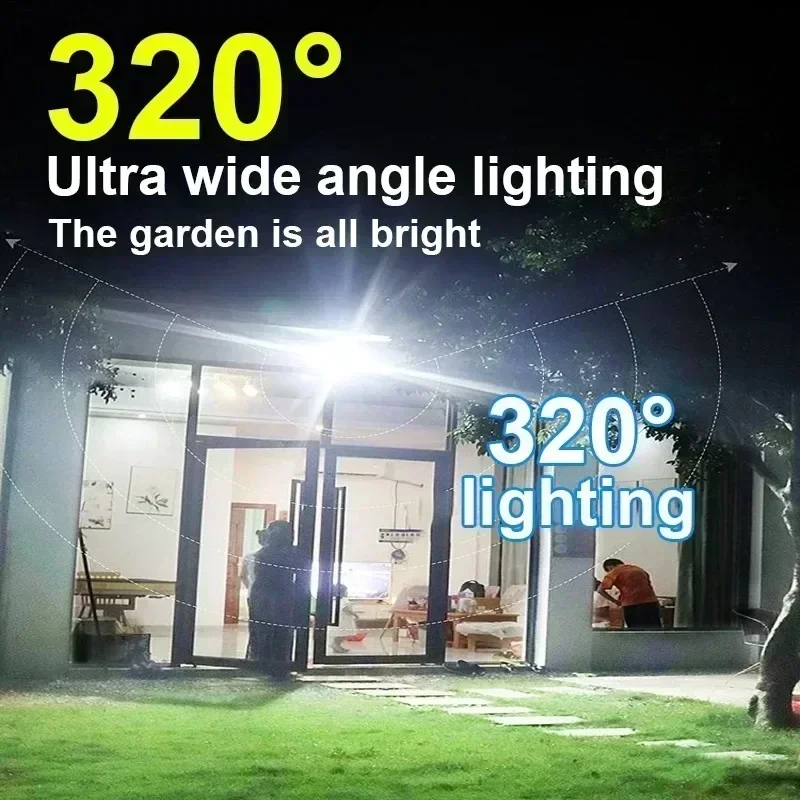 12000LM Güçlü Güneş Enerjili D - Smart Garden Solar Lights incelemesi ve fiyatı