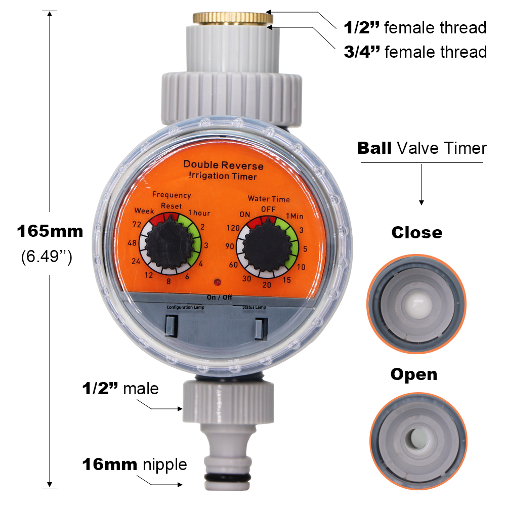 MUCIAKIE küresel vana bahçe su - Smart Garden Water Timer incelemesi ve fiyatı