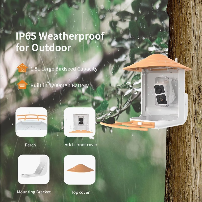 2L IP66 AI Akıllı Kuş Besleyic - Smart Garden Ai incelemesi ve fiyatı