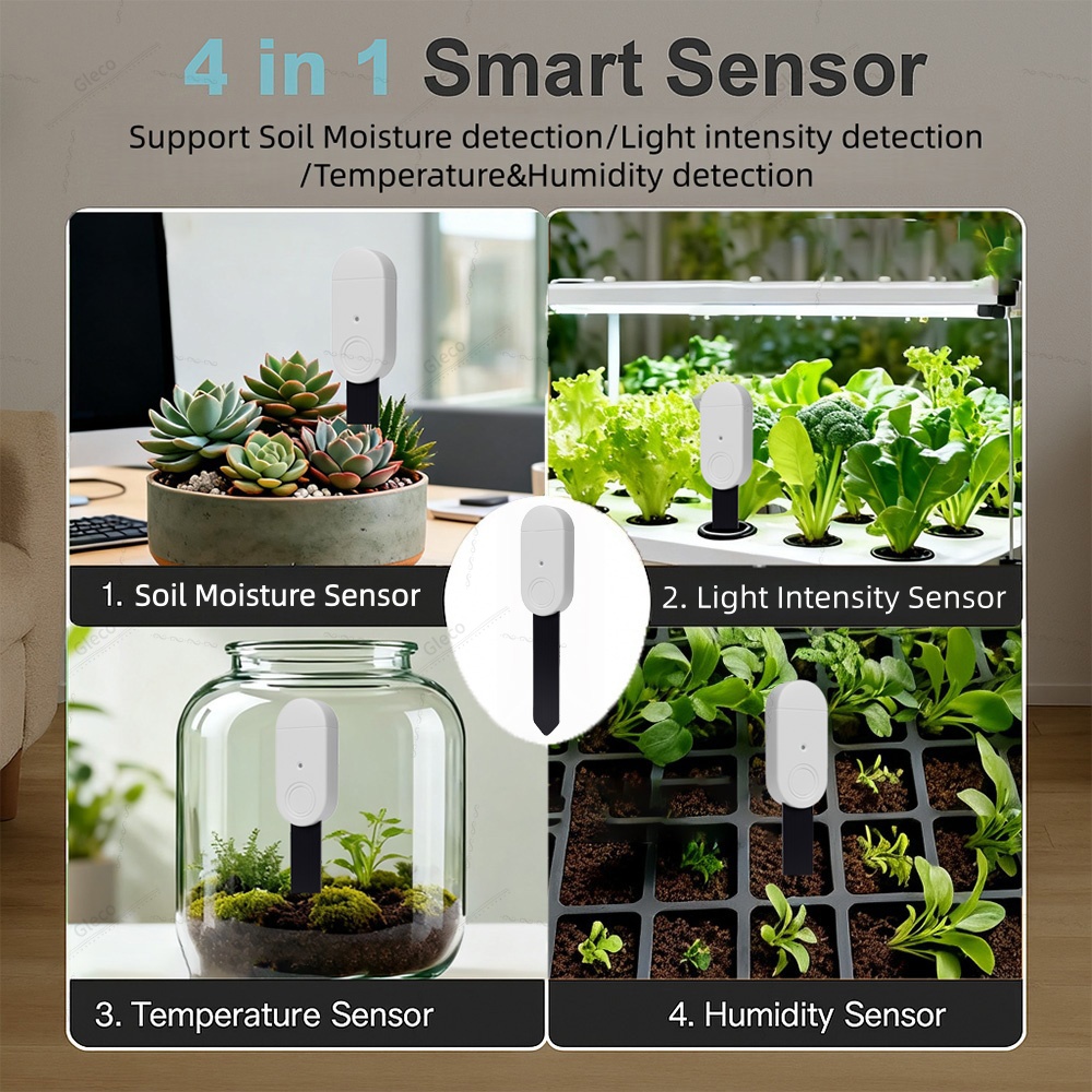 4in1 Zigbee Toprak Nemi Sıcakl - Smart Garden Zigbee incelemesi ve fiyatı