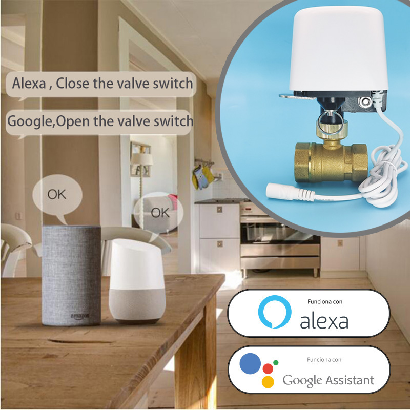Akıllı Tuya WiFi Zigbee Su Van - Smart Garden Home Assistant incelemesi ve fiyatı