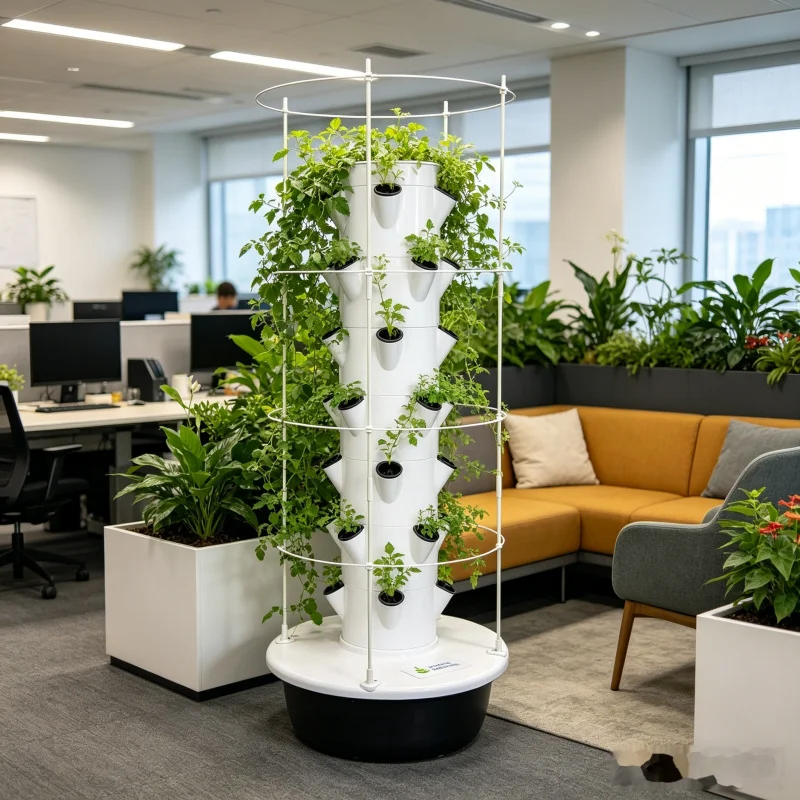 9 Katmanlı Hidroponik Kule İç  - Smart Garden Vertical Planter incelemesi ve fiyatı