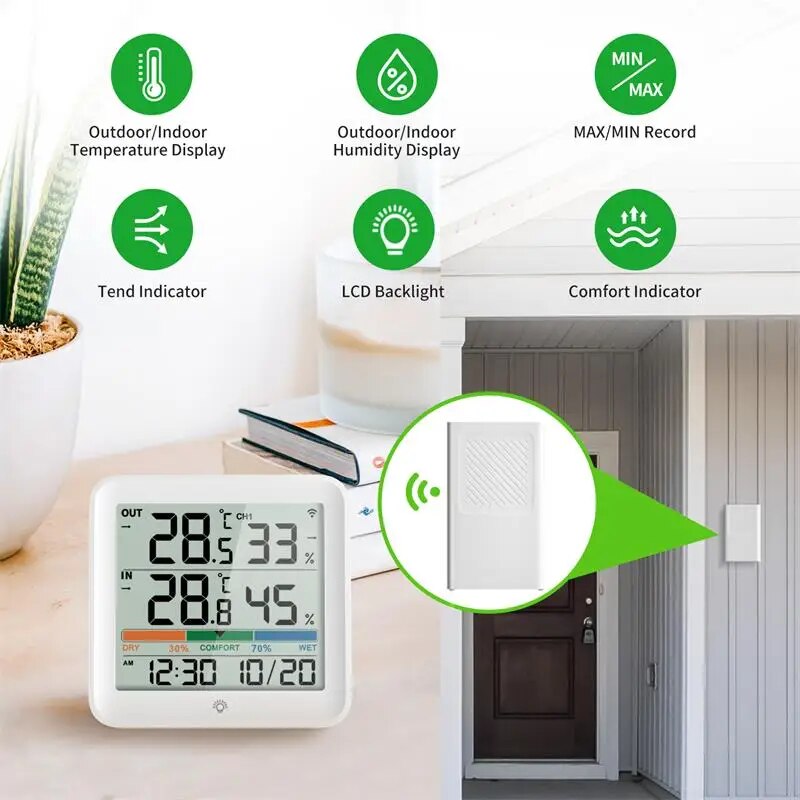 Uzaktan Kumandalı Dijital Term - Garden Weather Station incelemesi ve fiyatı