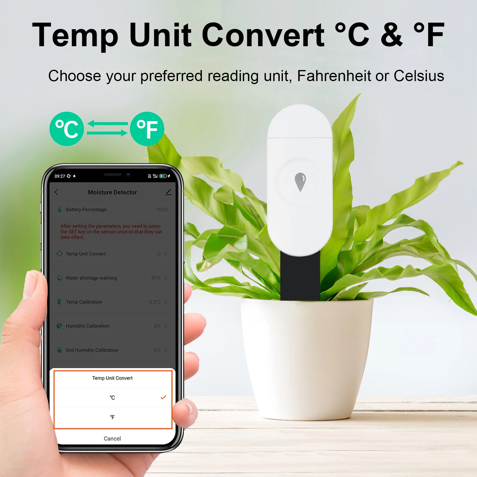 Tuya Zigbee Sıcaklık Nem Nem D - Smart Garden Zigbee incelemesi ve fiyatı