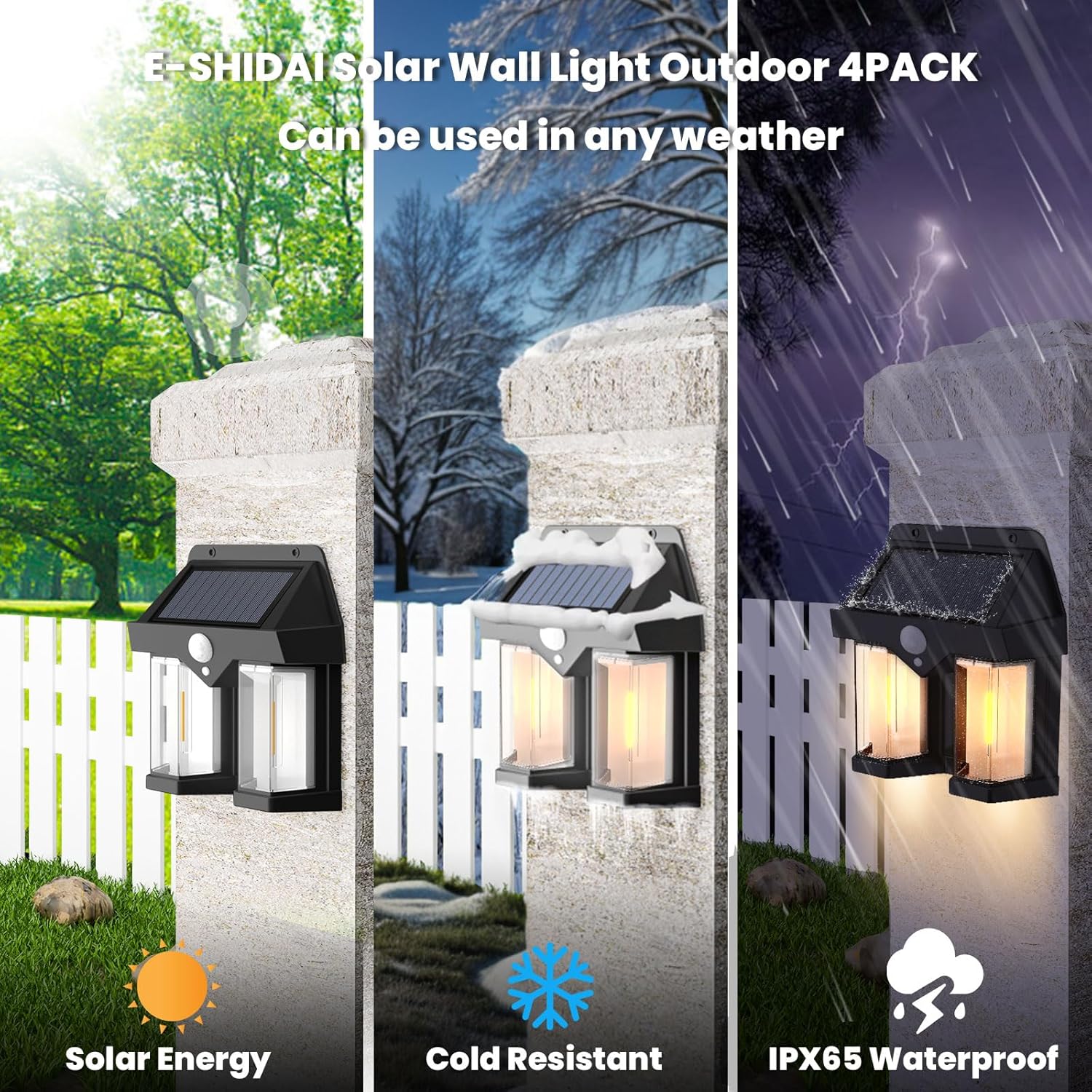 Güneş Enerjili Duvar Lambası V - Smart Garden Solar Lights incelemesi ve fiyatı