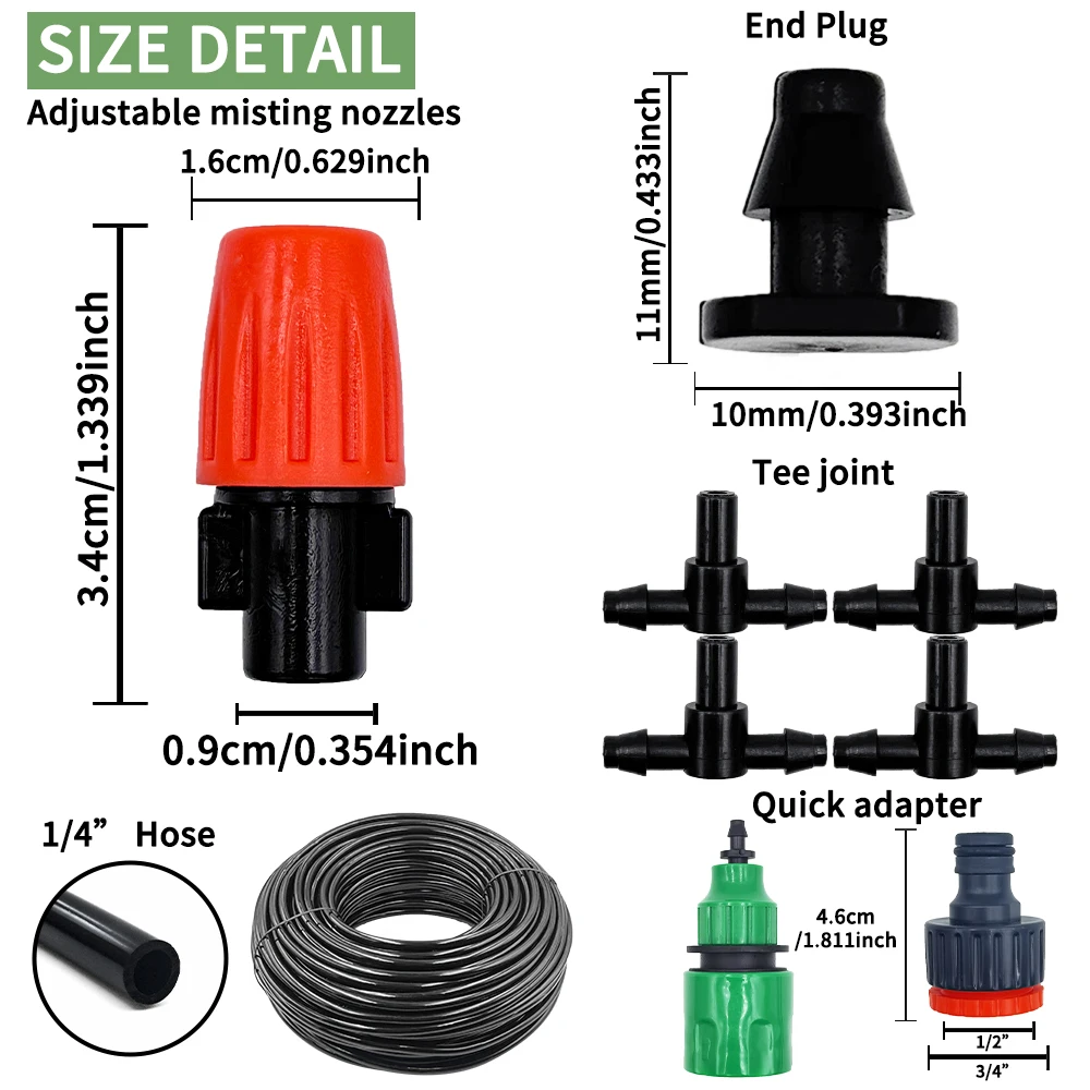 Sis Nozulları Sulama Seti 5M-2 - Smart Garden Hose Timer incelemesi ve fiyatı