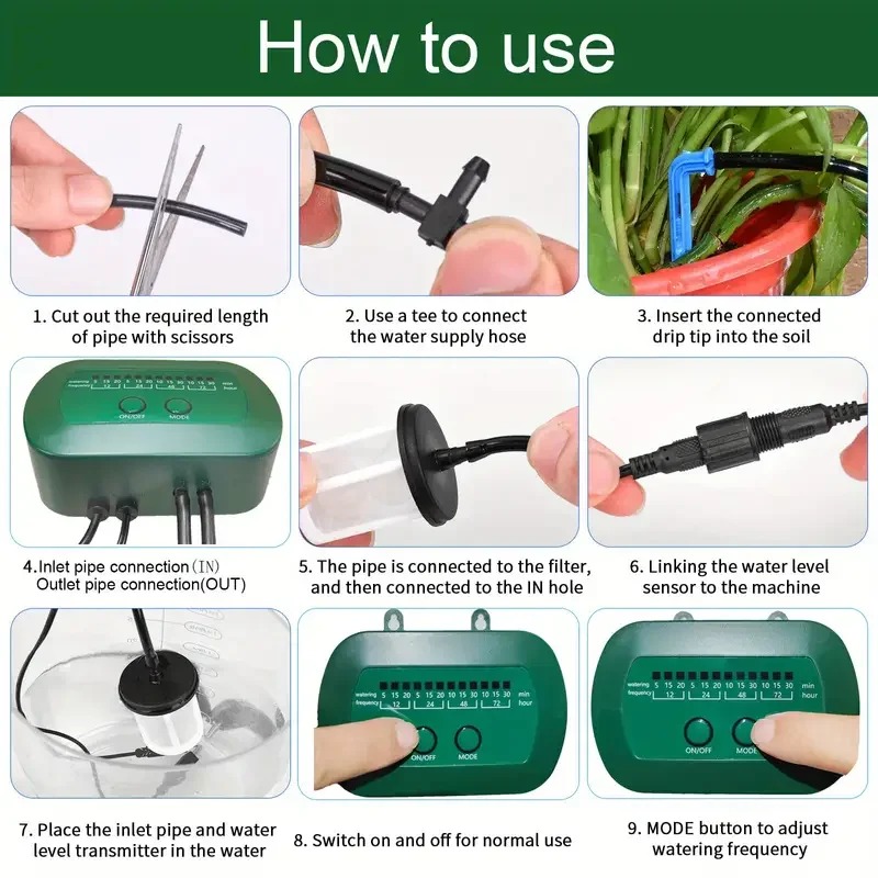 Güneş Akıllı Sulama Kiti 6V 2W - Smart Garden Click And Grow incelemesi ve fiyatı