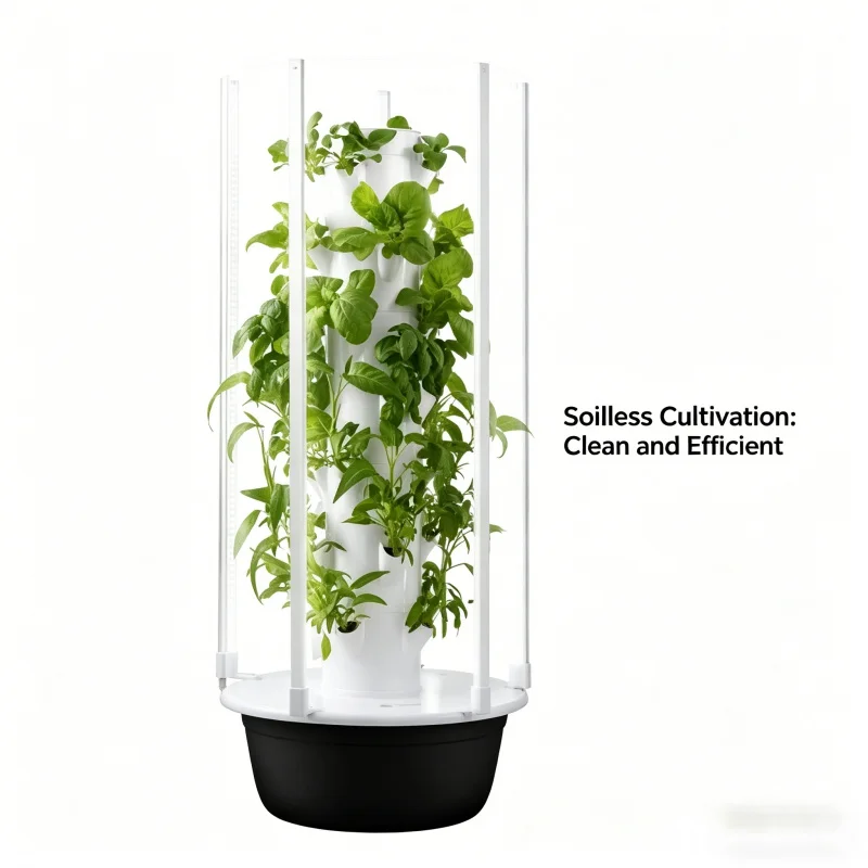 Spacetree Dikey Hidroponik Kul - Smart Garden Vertical Planter incelemesi ve fiyatı