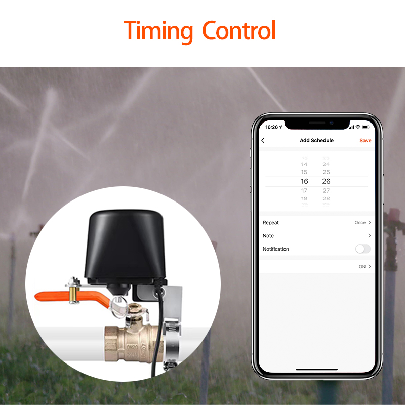 ZigBee Su/Gaz Vanası Uzaktan K - Smart Garden Zigbee incelemesi ve fiyatı