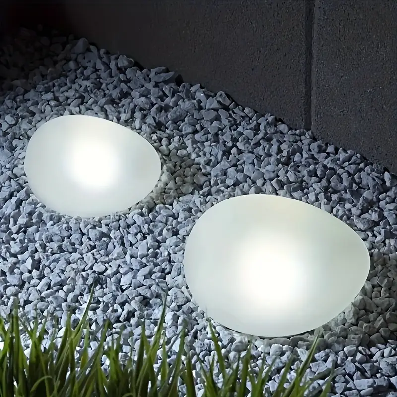 1/2Pack Güneş Çakıl Işıkları – - Smart Garden Solar Lights incelemesi ve fiyatı