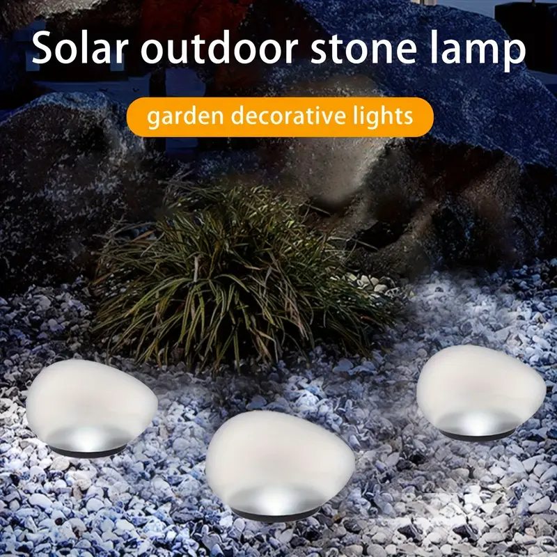 1/2Pack Güneş Çakıl Işıkları – - Smart Garden Solar Lights incelemesi ve fiyatı
