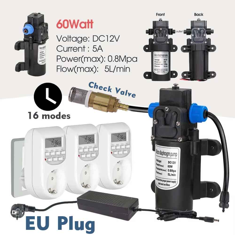60w kendinden emişli pompa Mis - Smart Garden Water Timer incelemesi ve fiyatı