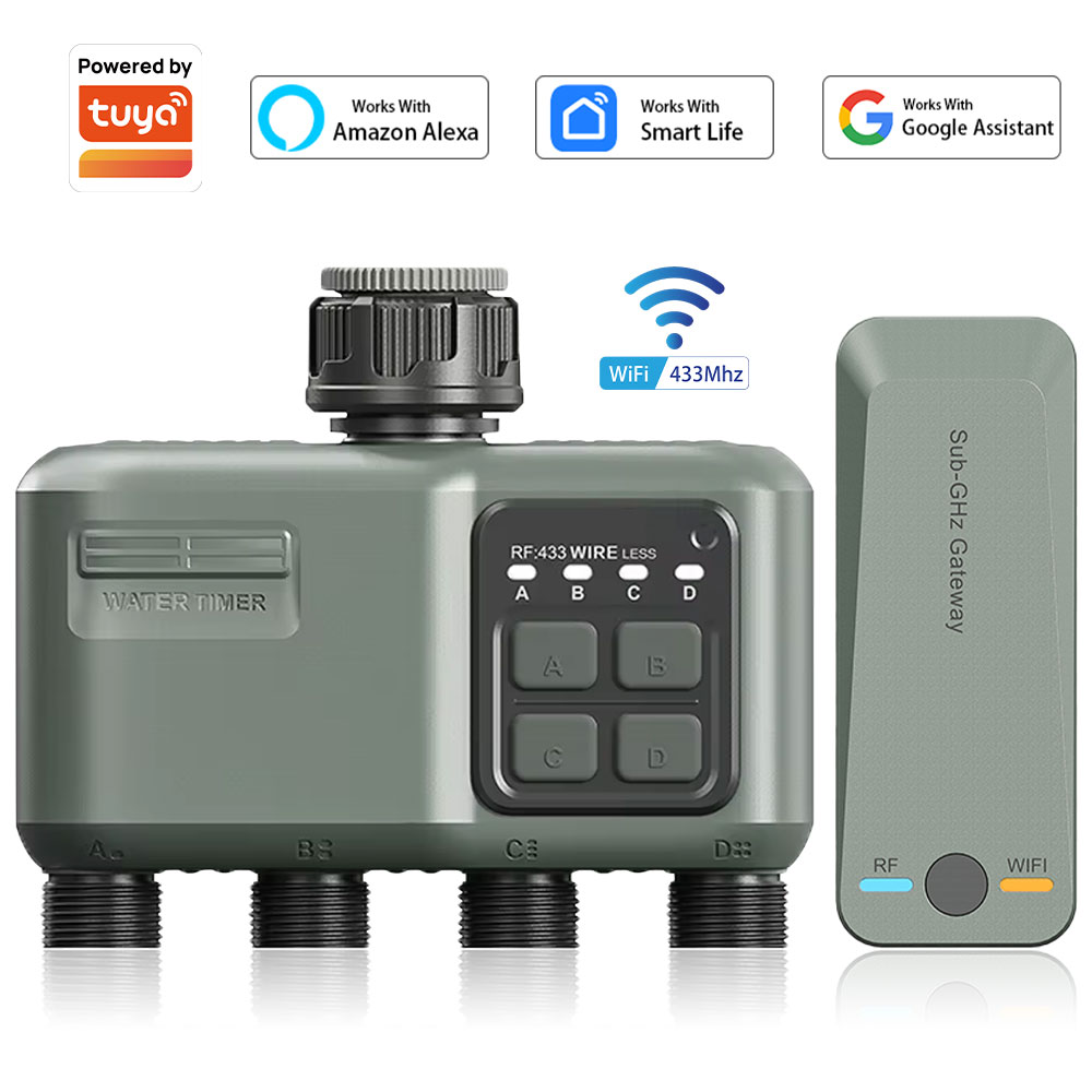 Bahçe Hortumu için 4 Çıkışlı P - Smart Garden Hose Timer incelemesi ve fiyatı