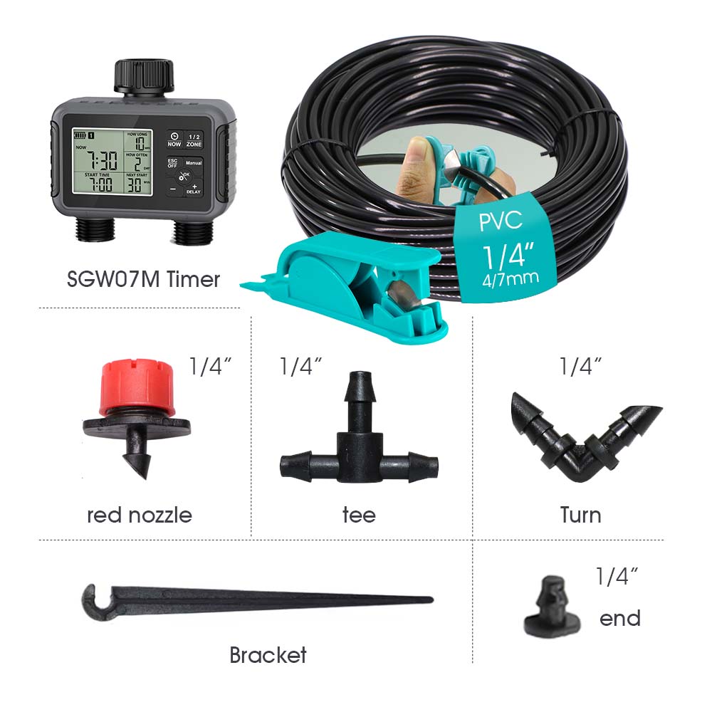 Çift Bölgeli Bağımsız Ekranlı  - Smart Garden Water Timer incelemesi ve fiyatı