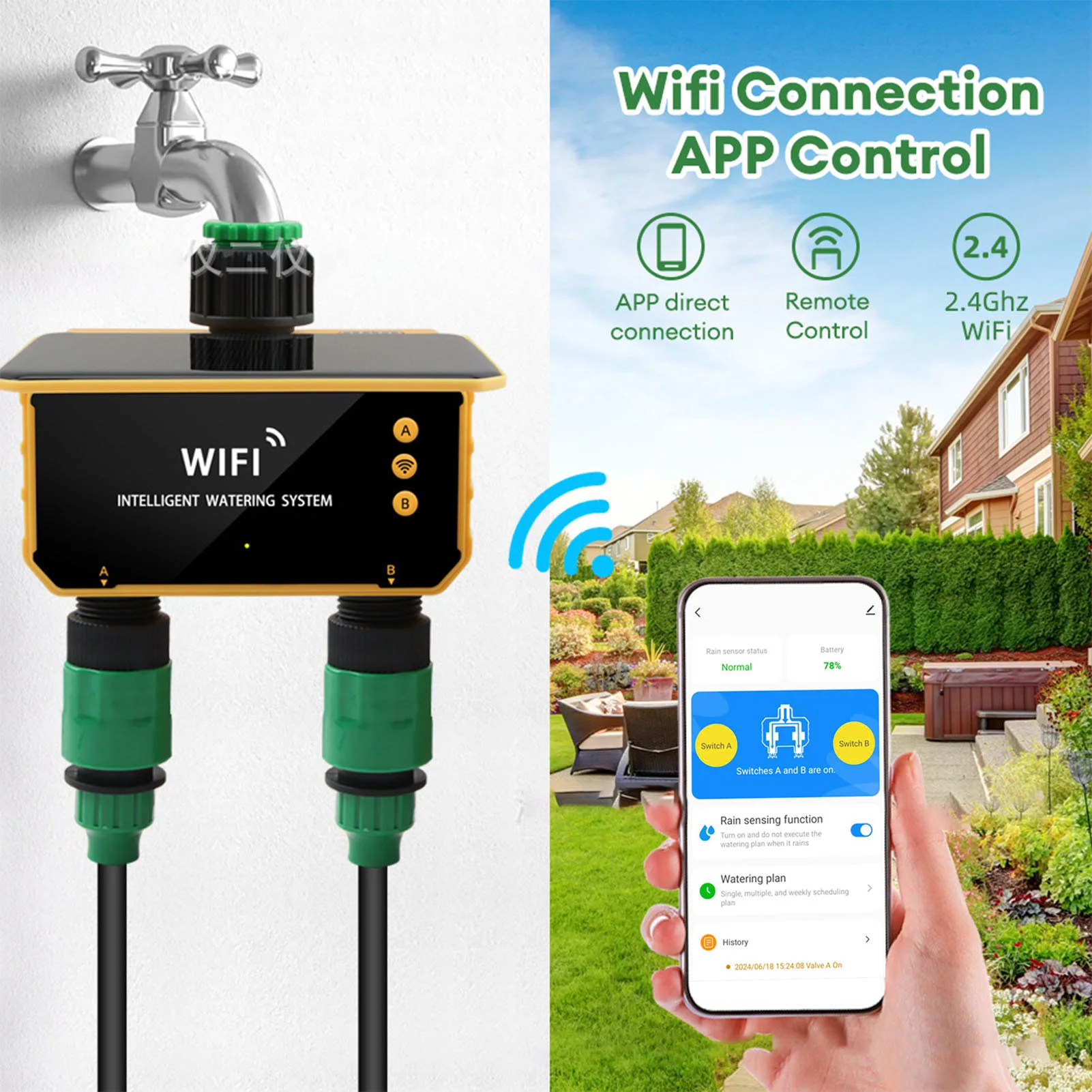 Güneş enerjili WiFi akıllı sul - Smart Garden Solar incelemesi ve fiyatı